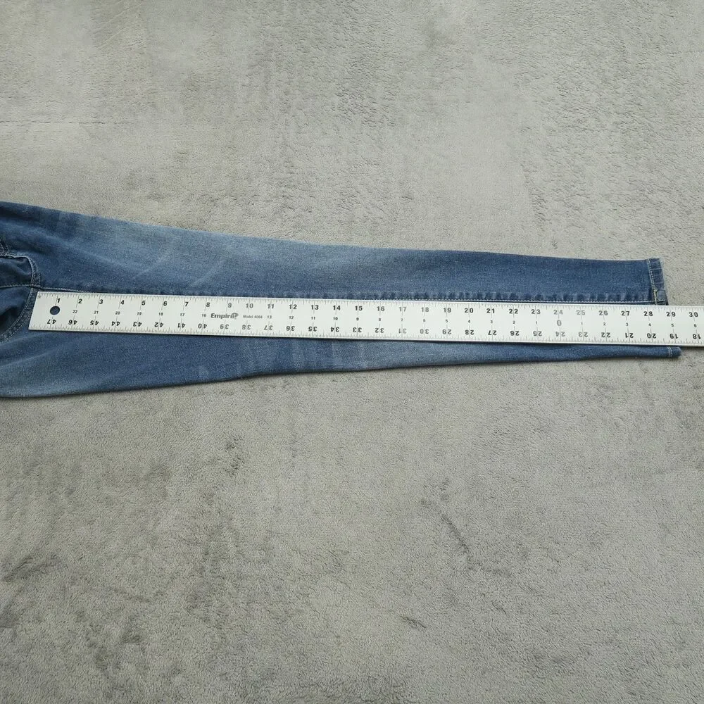 KanCan Jeans Junior's Size 9 Blue Mid-Rise Skinny Denim Pants 29